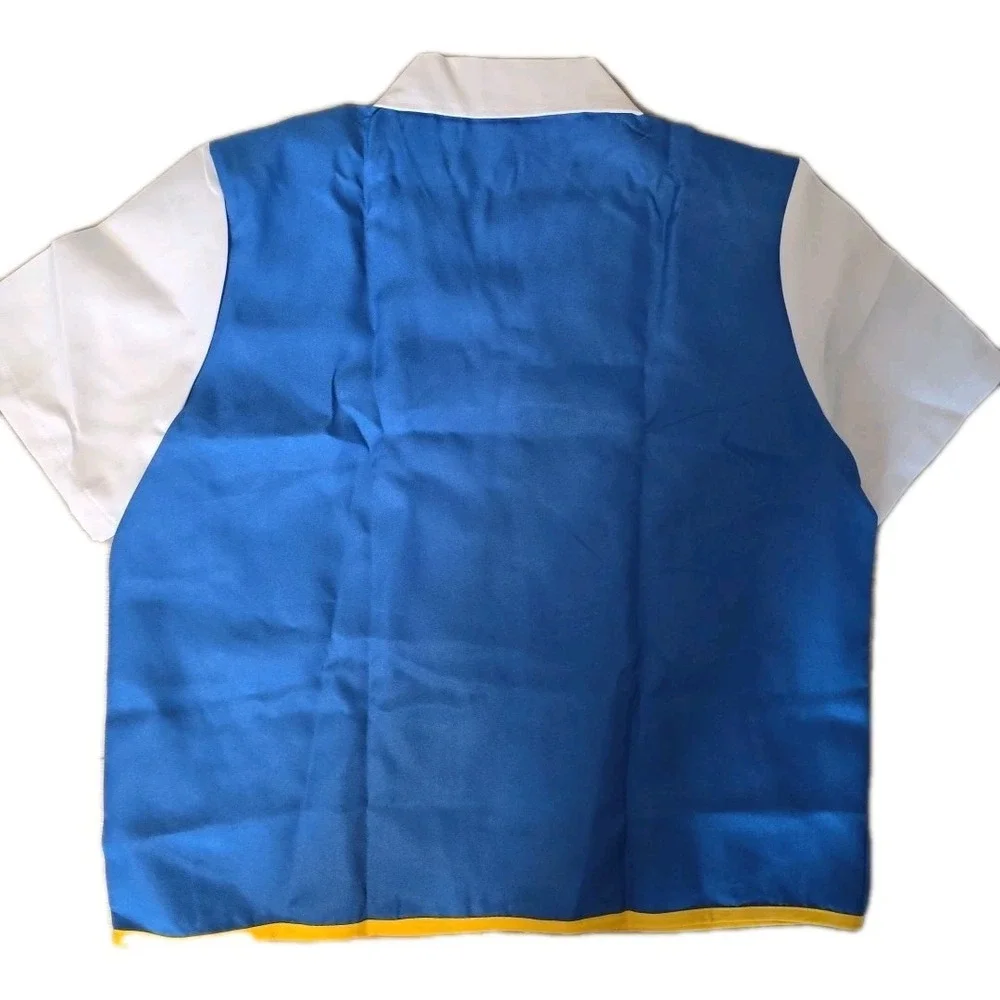 NEW Adult Ash Ketchum‎ Costume for Halloween Anime Trainer Cosplay 2X